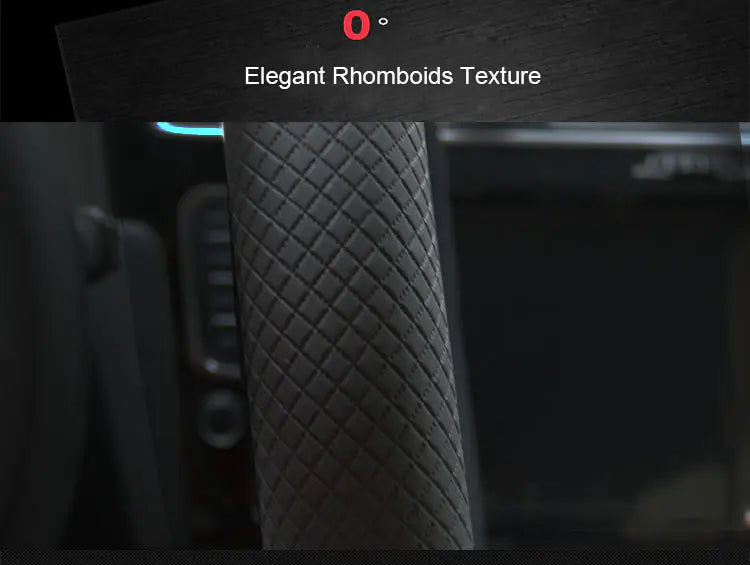 Universal Non-Slip Leather Steering Wheel Cover